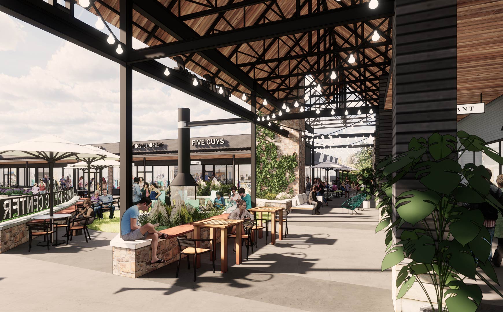 Lawrence Park Shopping Center | Broomall, PA | Project by BCT Design Group