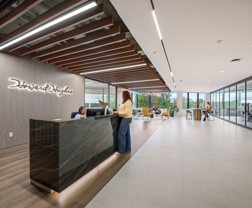 Howard Hughes Regional Office Named Best Interior at 2026 Awards of Excellence | Project by BCT Design Group